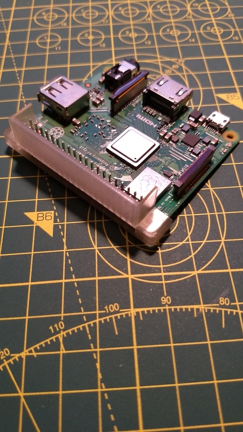 Raspberry pi 3 model A GPIO protection