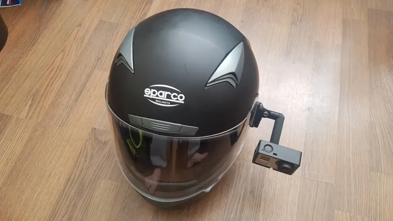 Sparco Club X1 GoPro Mount by Ian | Download free STL model 