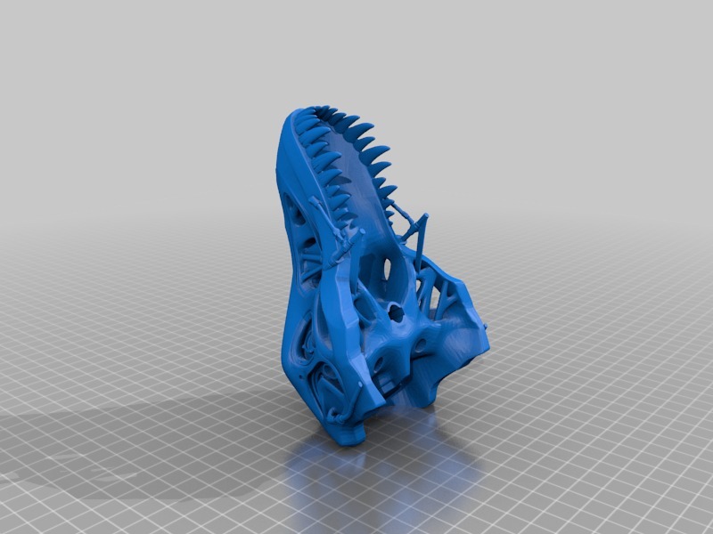Miniatura 7 do modelo 3D Terminator Rex Simplify3D Fixed 