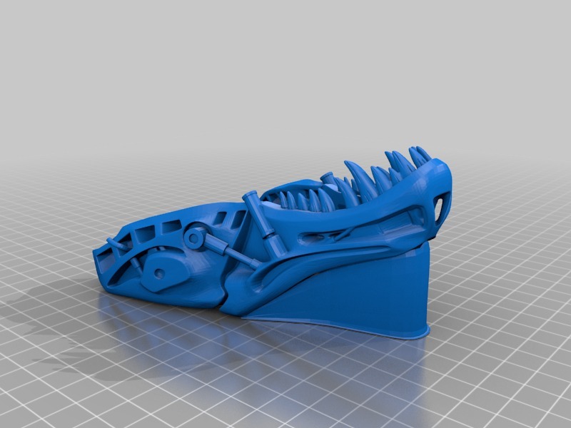 Miniatura 8 do modelo 3D Terminator Rex Simplify3D Fixed 