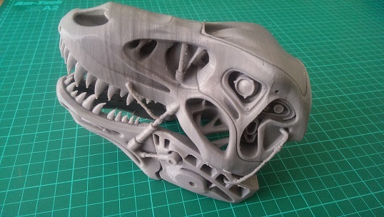 Miniatura 9 do modelo 3D Terminator Rex Simplify3D Fixed 