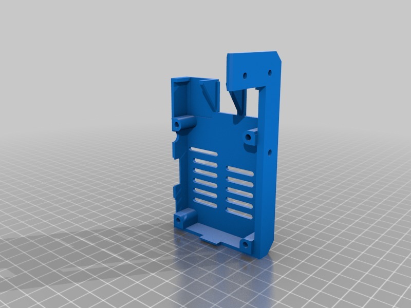 Raspberry Pi case for Prusa i3 / i3 Mk2 MM with GPIO by mdj | Download free STL model ...