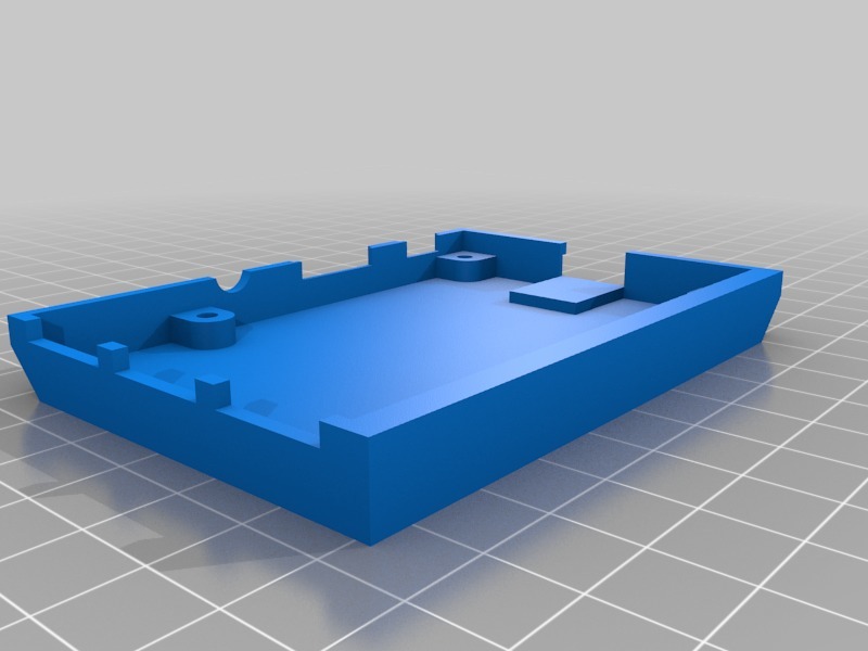 Raspberry Pi case for Prusa i3 / i3 Mk2 MM with GPIO by mdj | Download free STL model ...