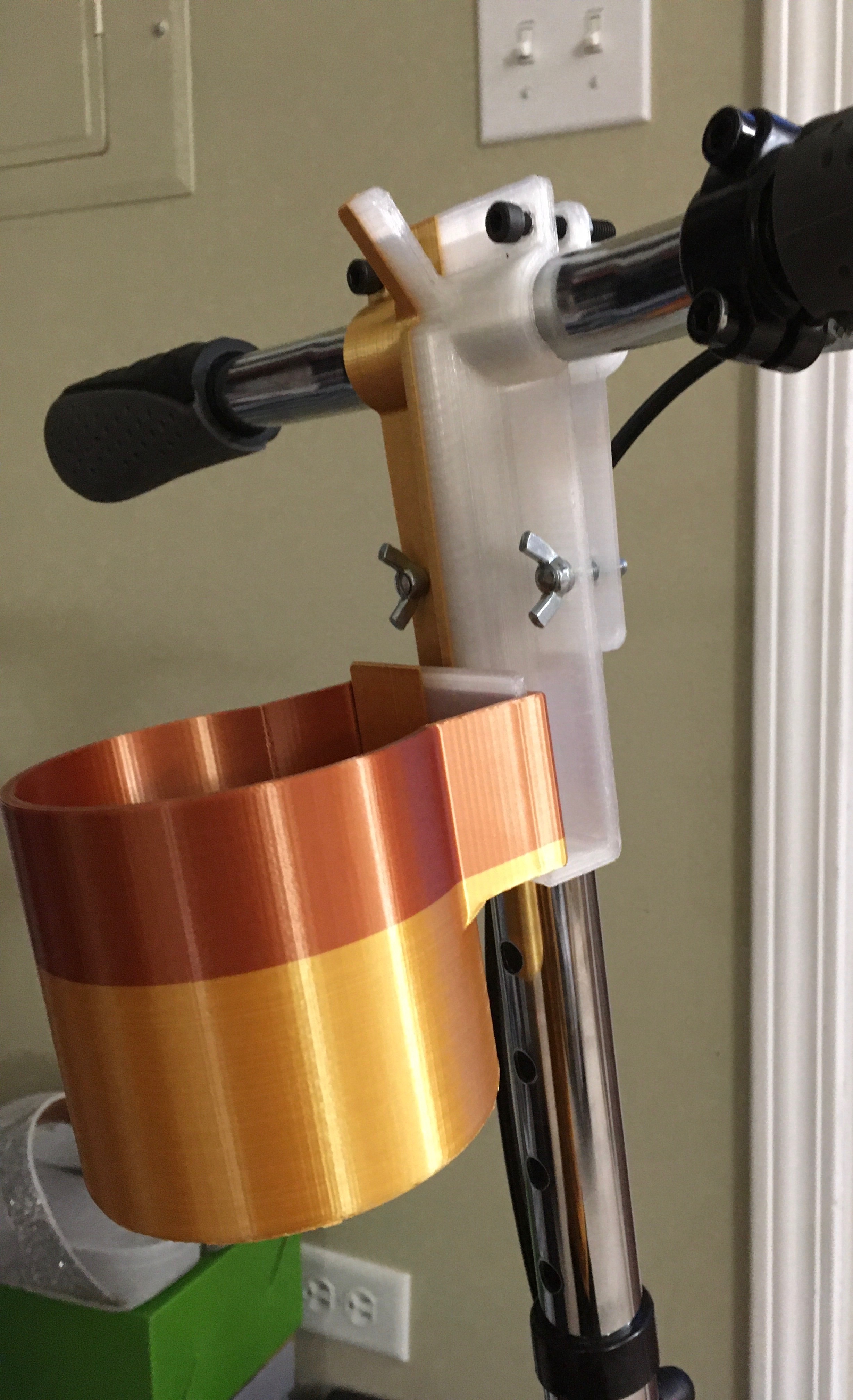 Cup & Bag hook for Knee Rover Scooter
