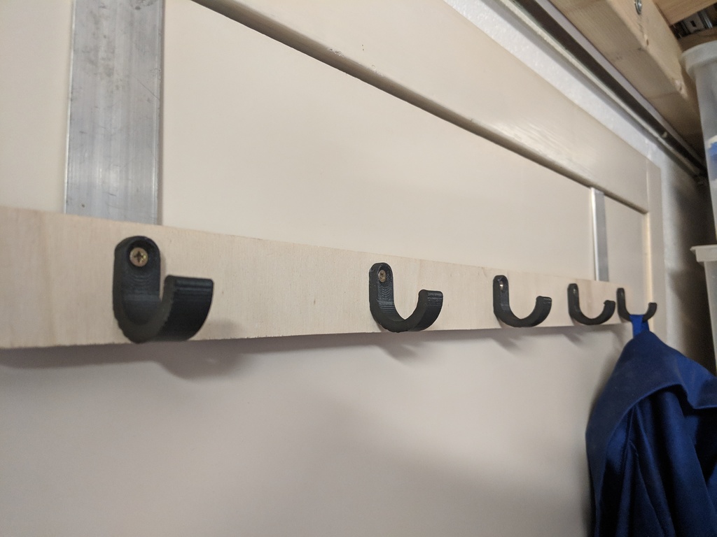 Simple Hook (wall mounted)