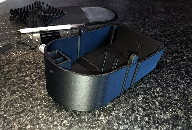 Miniatura 2 do modelo 3D Pixie nespresso large drip tray with LED indicator