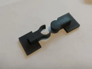 Latch mechanism V1 (using spring from ballpoint pen) by Adam | Download ...