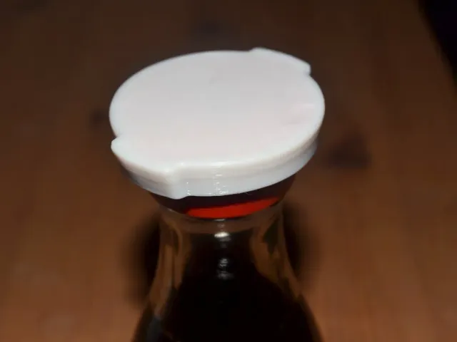 Kikkoman soy sauce bottle cap (flexible)