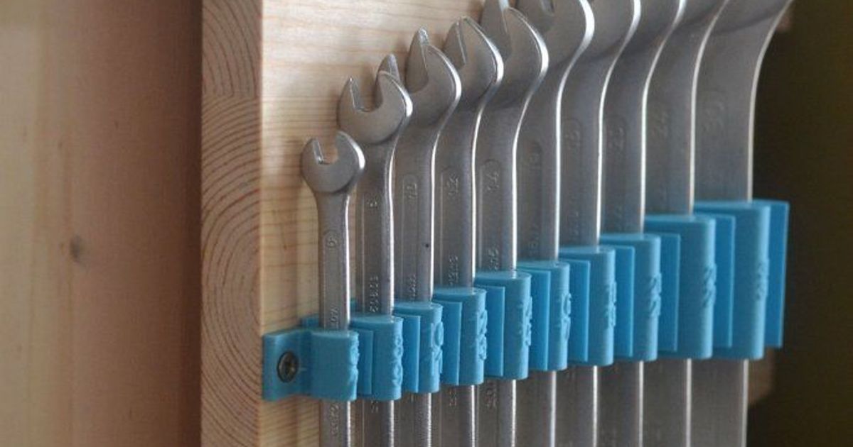 Wrench holders by WDonders Download free STL model
