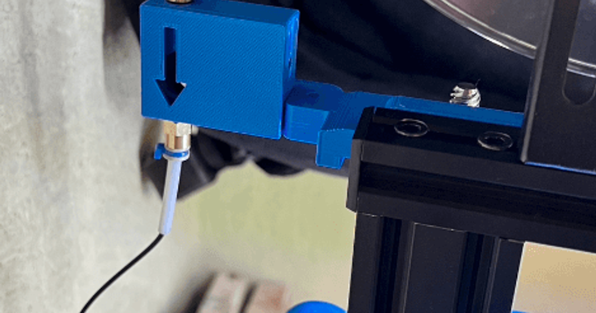 Ender 3 V2 Filament sensor and mount by kilinccagatay Download free