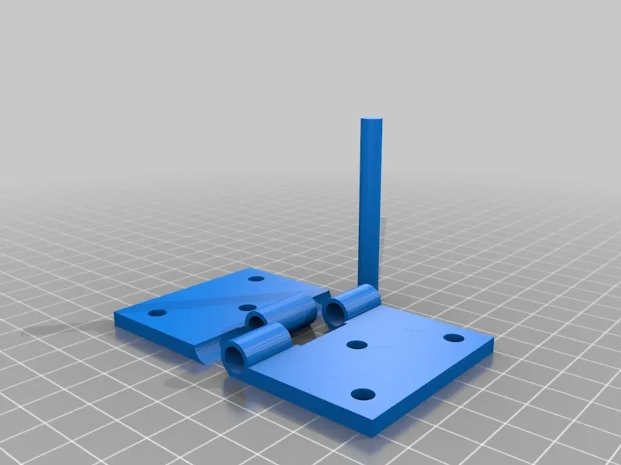 simple hinge by Charles | Download free STL model | Printables.com
