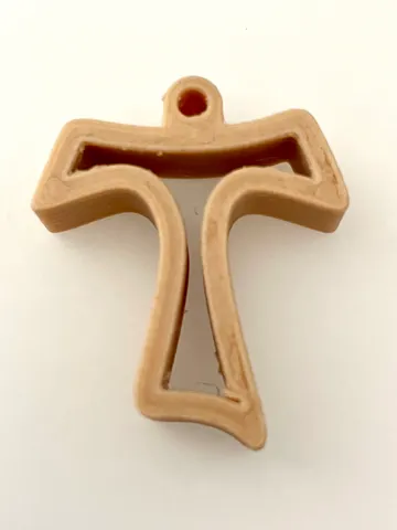 Saint Francis Cross (Tau Cross) pendant - Hollow Version