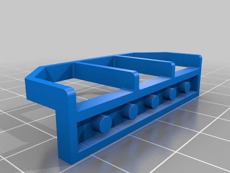 Lego train handrail