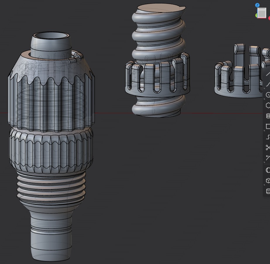 Hose connector 19mm (3/4')