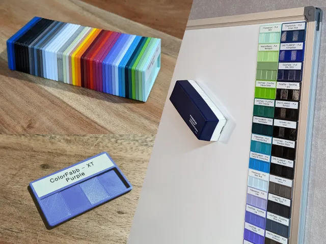 Magnetic Sample Plaque