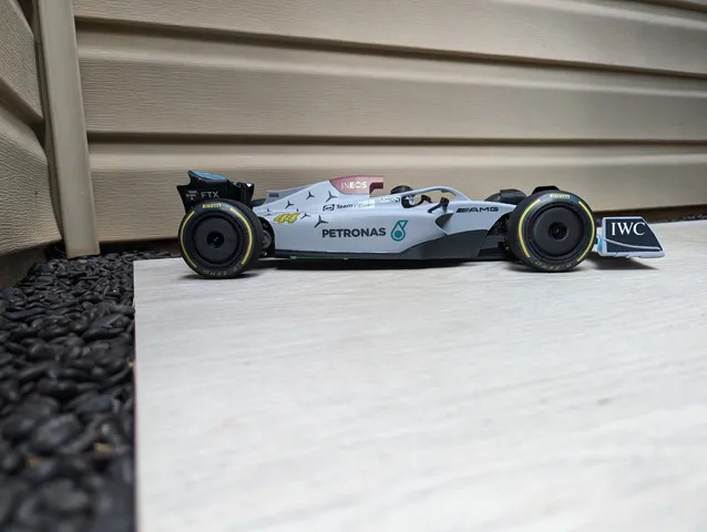 RC F1: HPD EVO Optional F1 2022 NARROW Body for "stock standard HPD wings" with Vertical ESC, brushed motor preferred. One piece main body or split venturi..