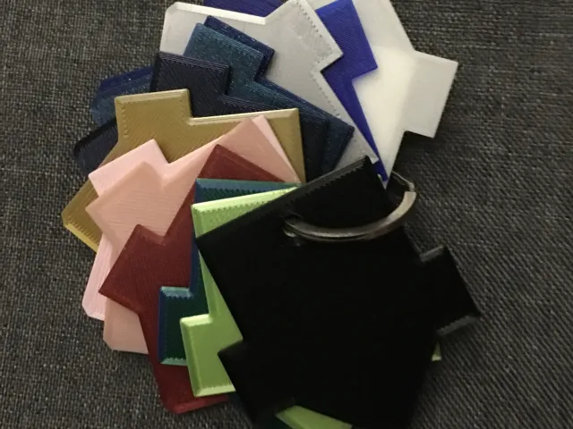 Nozzle shaped filament samples