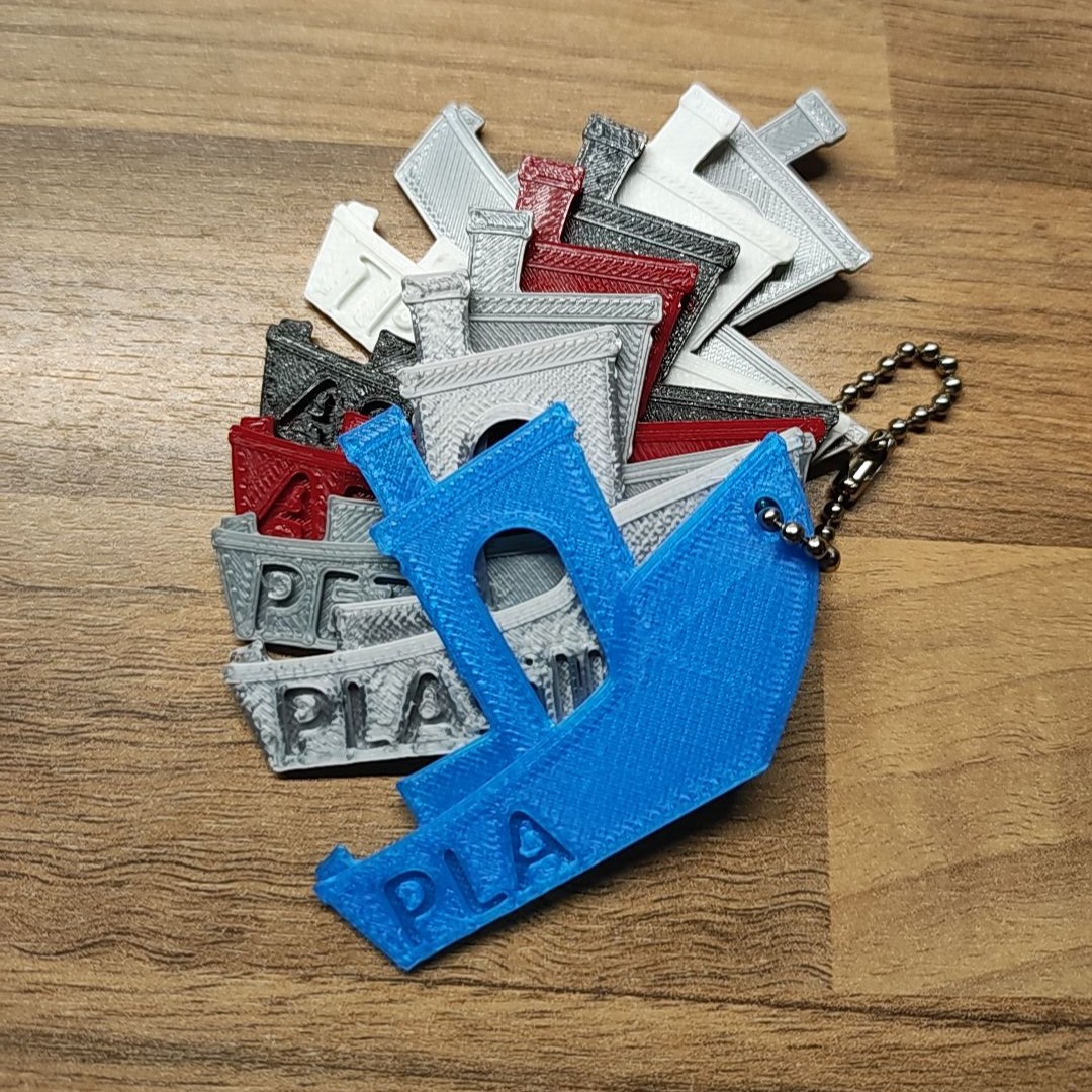 Miniatura 3 do modelo 3D Flat Benchy Filament Sample