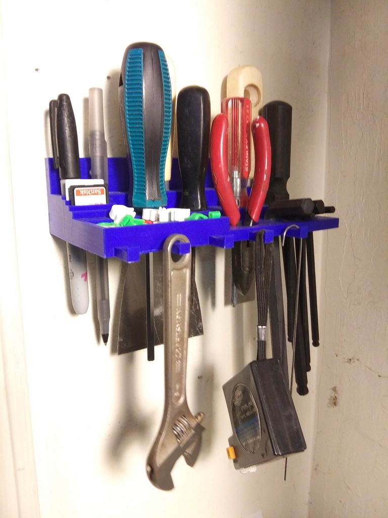 Wall Mounted 3D Printer tool caddy / organizer / holder