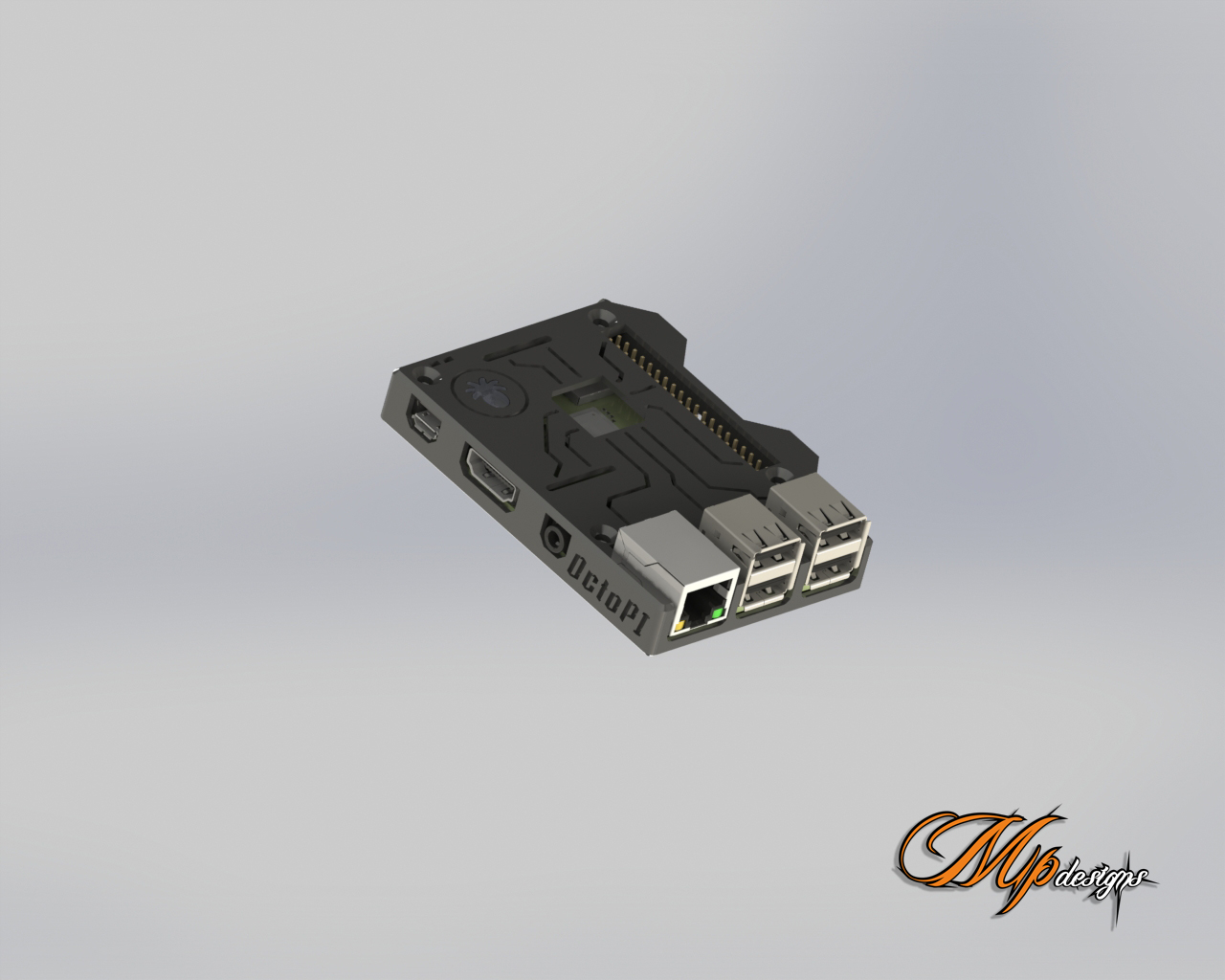 RaspberryPI 3 Case < OctoPrint> — miniatura 8