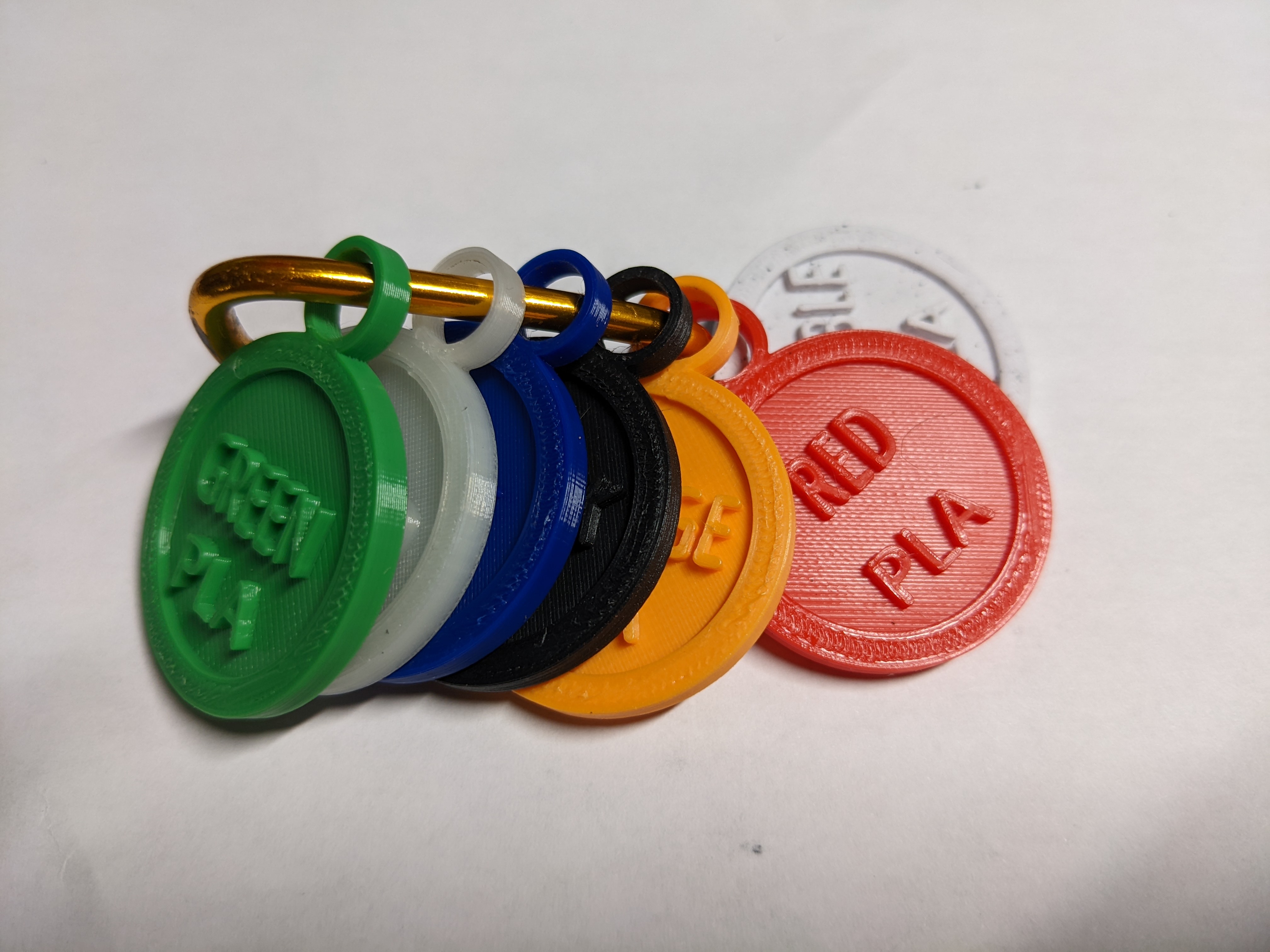 Filament Color Swatches