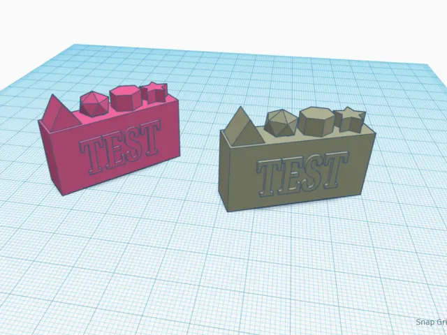 TEST print-The Fastest Print for Testing Filaments and Printer Settings.