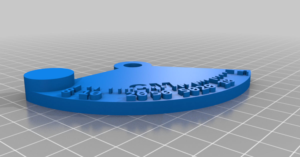 Radius Gauges Inch & CM by Bob D. Download free STL model