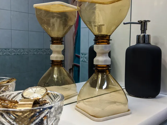 Bottles-2-Hourglass #washyourhands