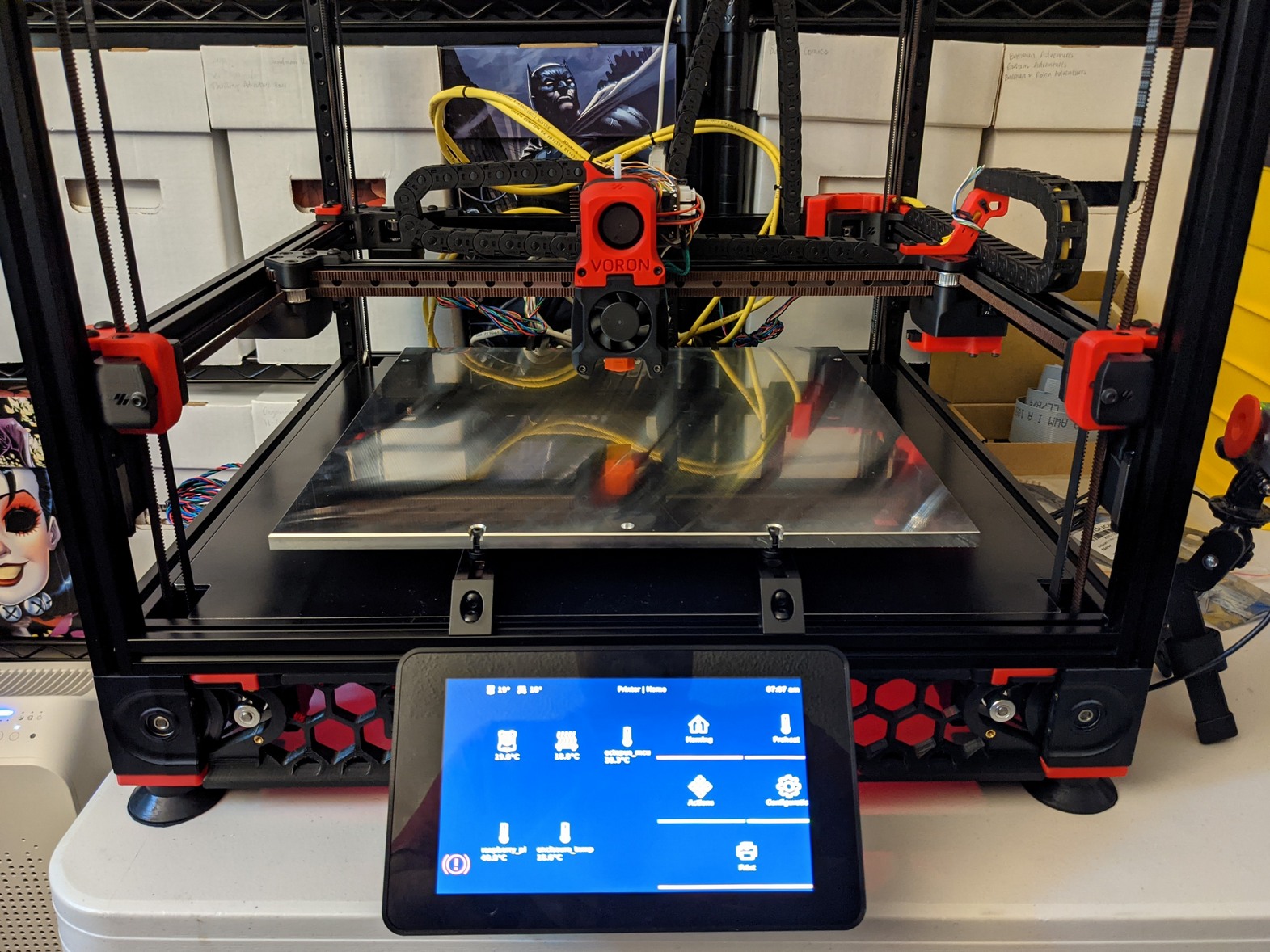 Voron 2.4 7" inch tilt touch screen