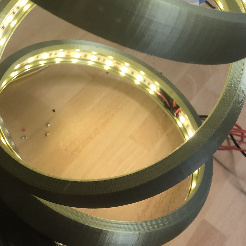 Miniatura 6 do modelo 3D LED Ring Lamp (esp, wifi)