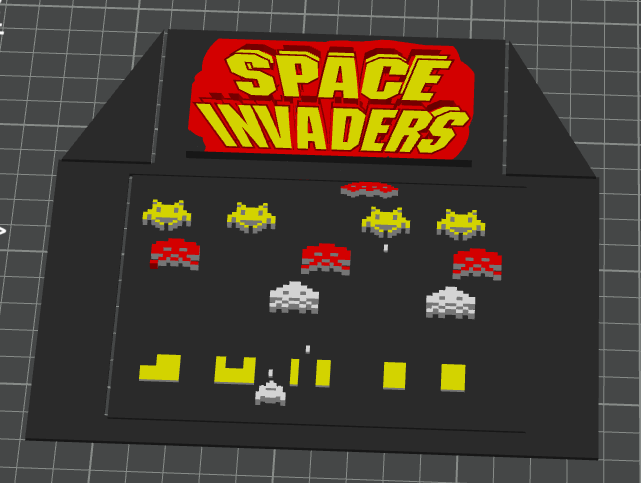 Space Invaders tribute