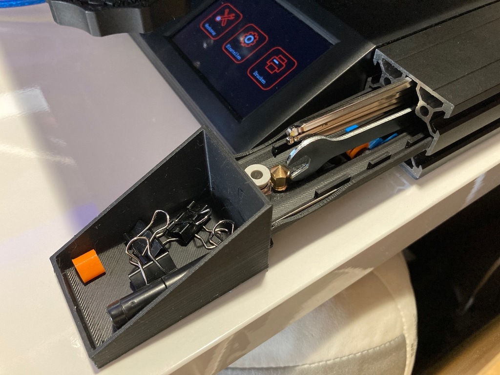 Neptune V2 Router Elegoo Neptune 2 Storage drawer V2 por Marcin | Descargar modelo STL ...