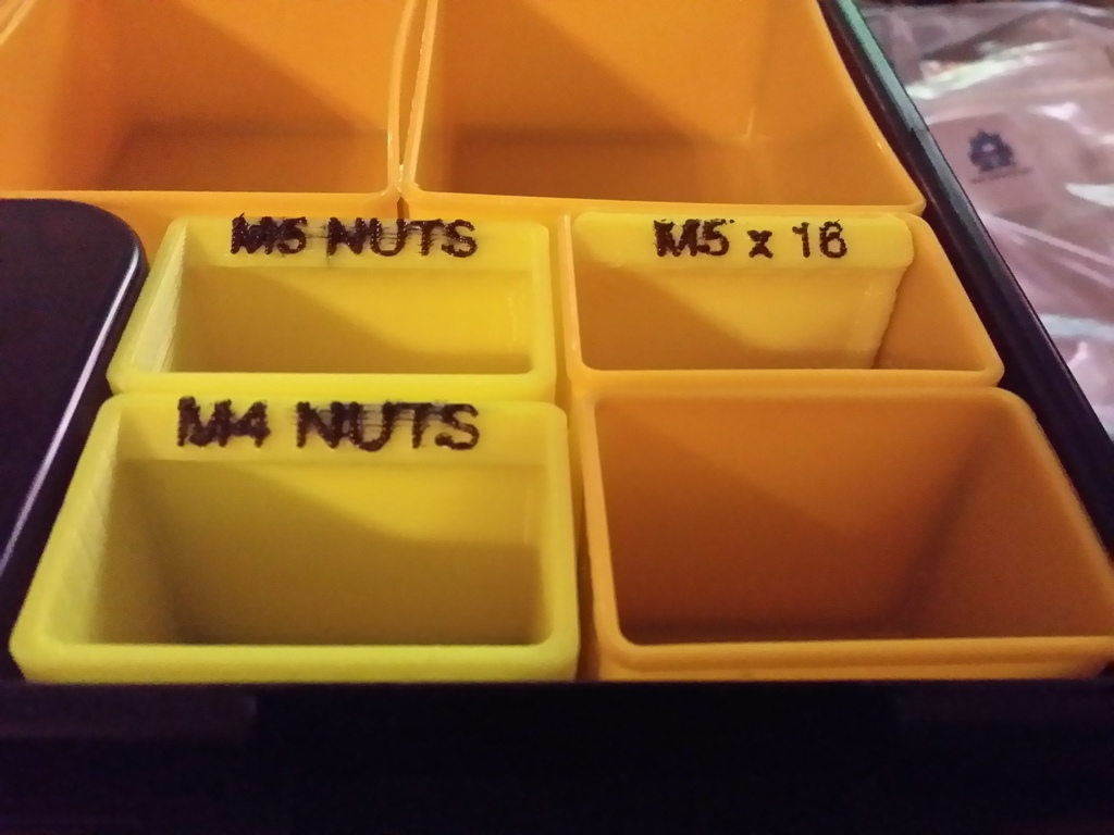 Organizer Tray / Box for Harbor Freight organizer by MendingThings