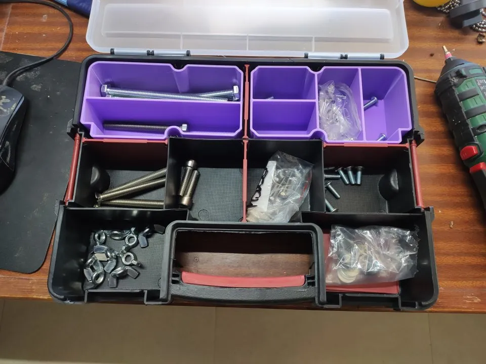 Sub compartments for Parkside Interlocking Organizer by Osprey