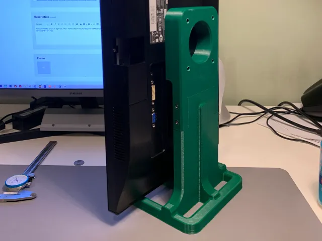 Vertical Monitor Stand for 21" Display