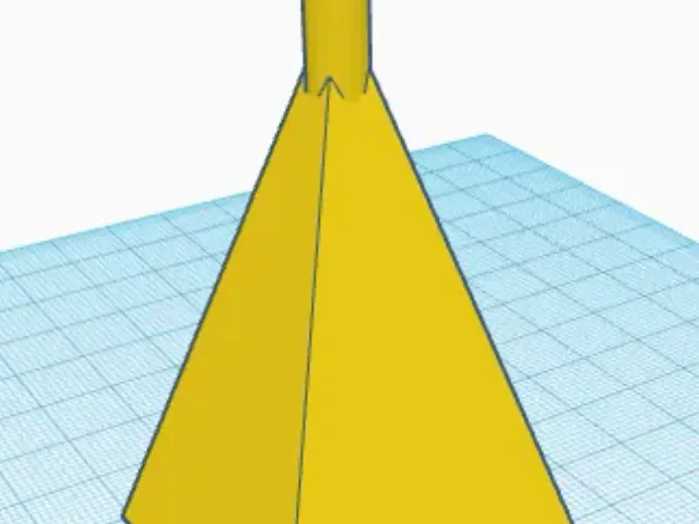 Pied étendoir simple