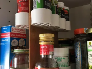 Spice RACK 2x4 2x3 by Tho Fi Download free STL model