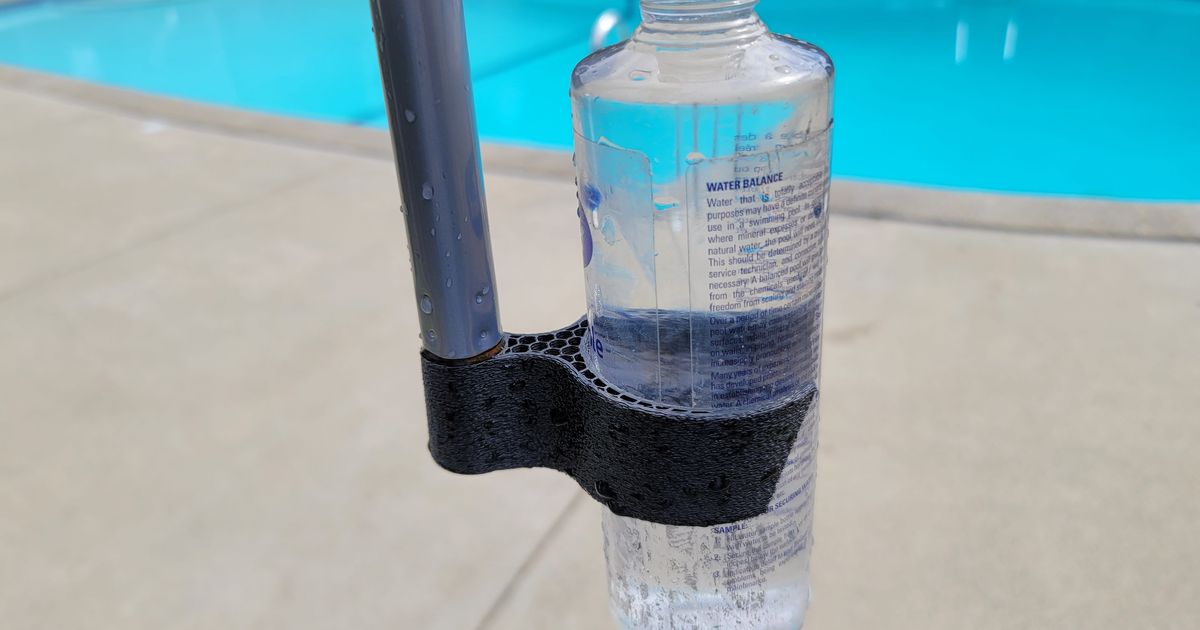 Pool Sample Bottle Holder by Valdus Download free STL model