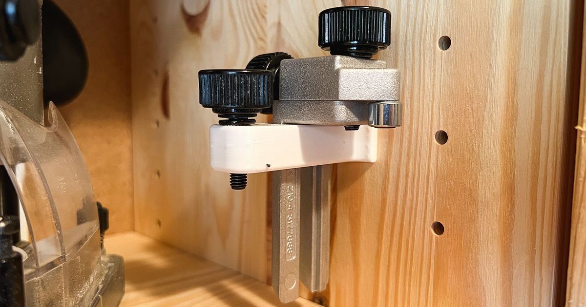 Makita Router Trimmer Guide Holder by Nordheim Download free STL