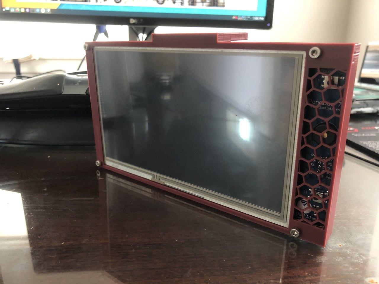 PanelDue 7i Case for the Railcore II