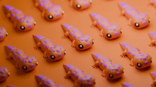 Cute flexi GECKO