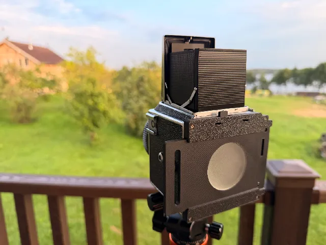 Kiev 88 Ground Glass Back