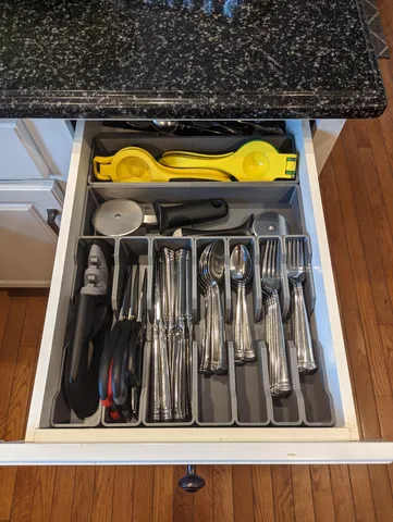 Custom Silverware Drawer Organizer