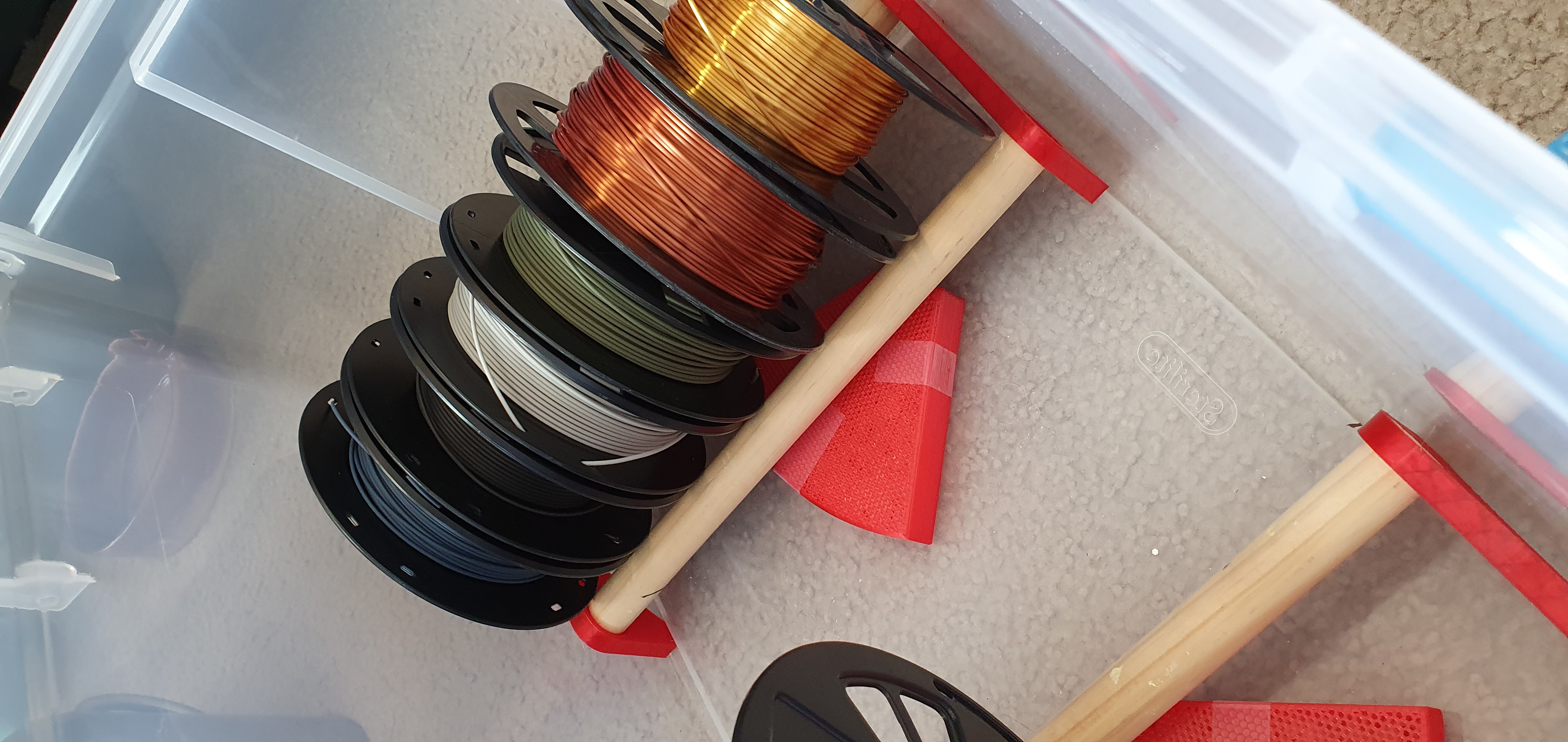 Raised Filament Rack