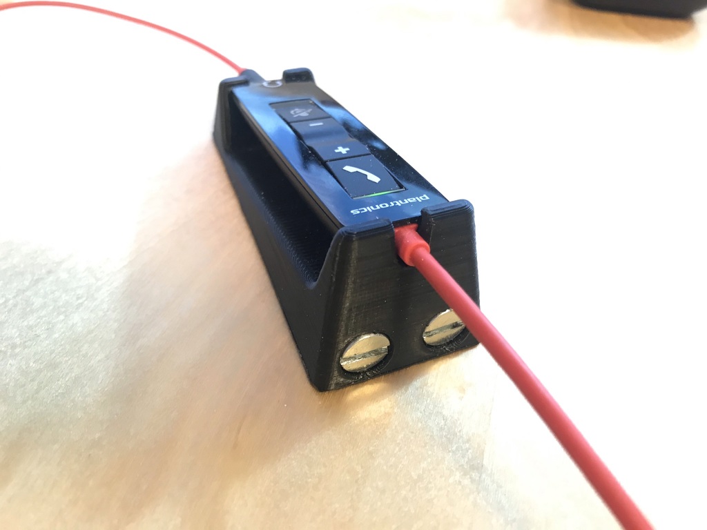 Plantronics headset Blackwire 5200 remote control holder by