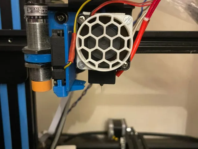 40mm Fan Cover Round Honeycom