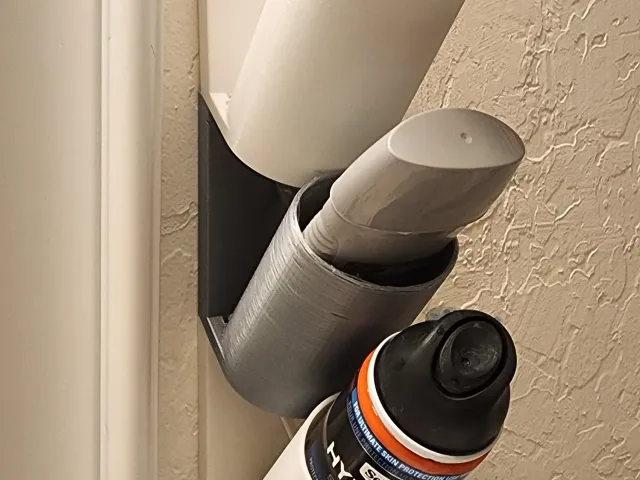 Stacking Wall Pocket - The tiny cup shelf for tight bathrooms