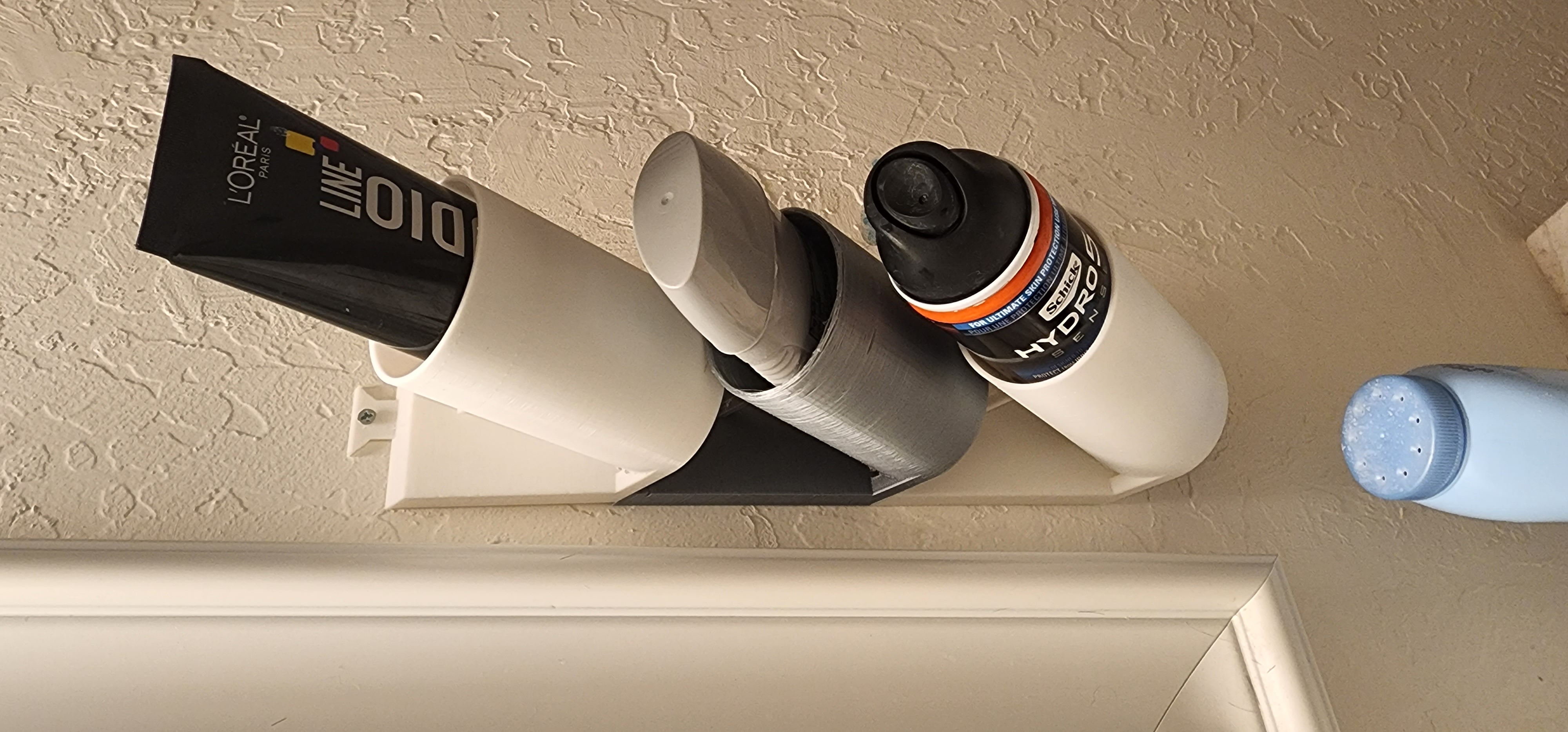 Stacking Wall Pocket - The tiny cup shelf for tight bathrooms
