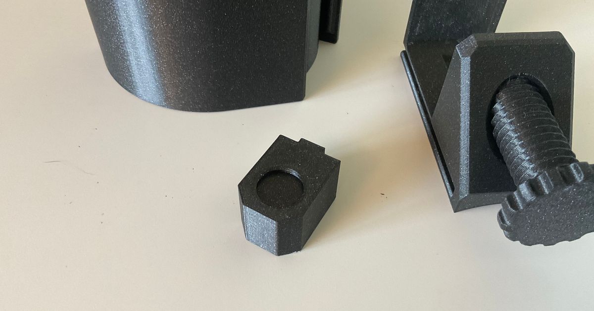 Clamp for uneven under surface by andio393 Download free STL model