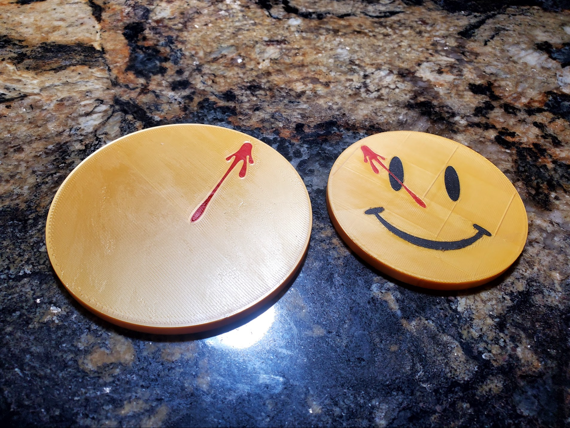 Watchmen - Comedian Coaster MMU Double Sided